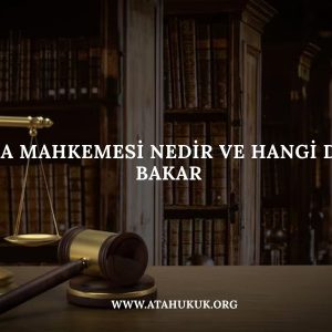 Anasayfa 15 Ağır Ceza Mahkemesi Nedir ve Hangi Davalara Bakar